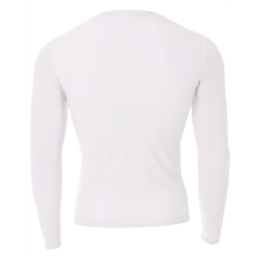 Adult Polyester Spandex Long Sleeve Compression T-Shirt
