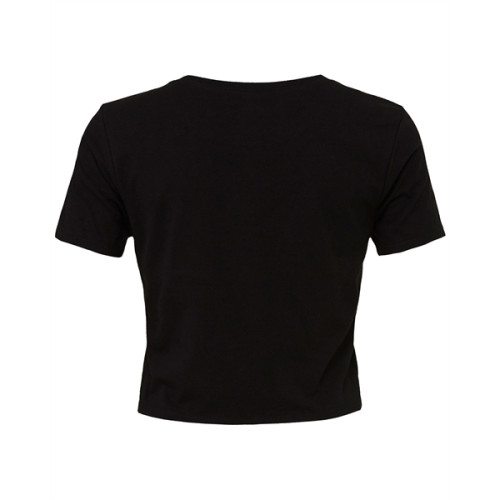Ladies' Poly-Cotton Crop T-Shirt
