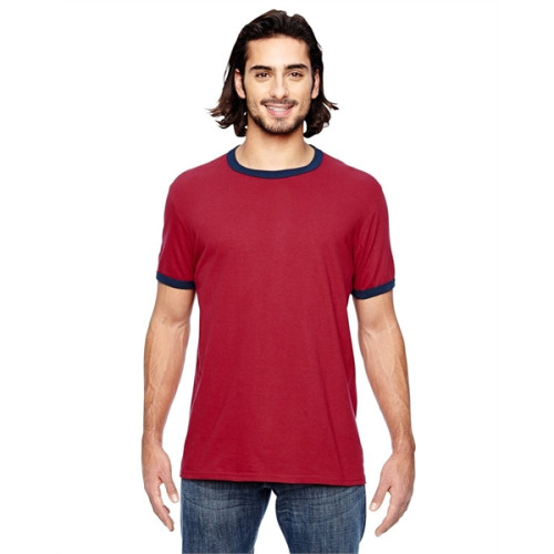 Anvil Adult Lightweight Ringer T-Shirt