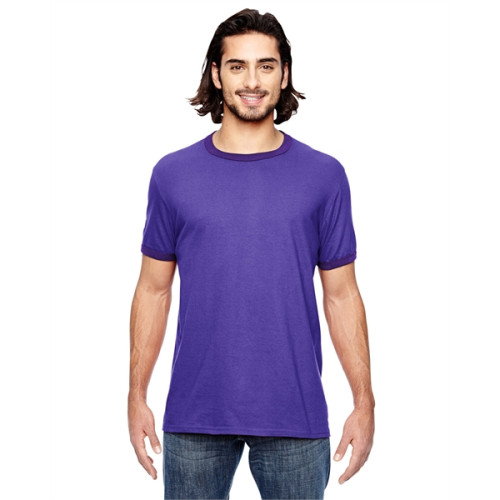 Anvil Adult Lightweight Ringer T-Shirt