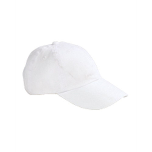 6-Panel Brushed Twill Unstructured Cap