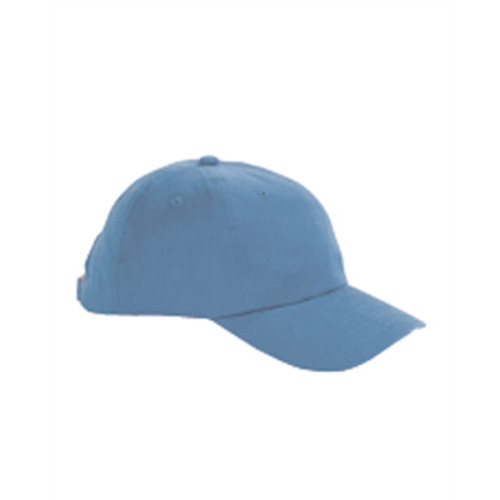 6-Panel Brushed Twill Unstructured Cap
