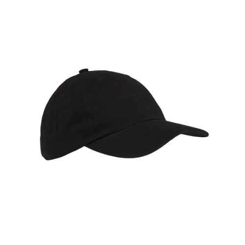 6-Panel Brushed Twill Unstructured Cap
