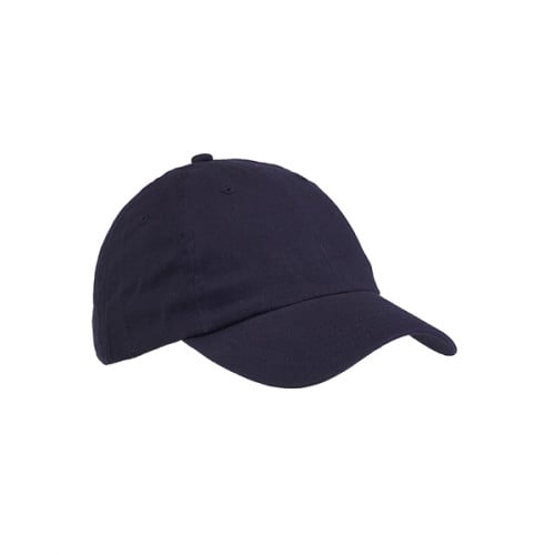 6-Panel Brushed Twill Unstructured Cap