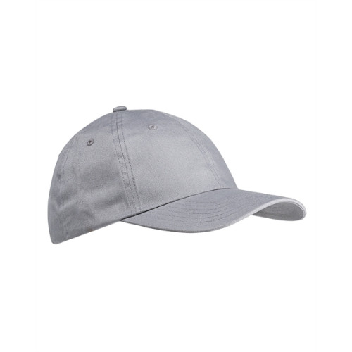 6-Panel Brushed Twill Unstructured Cap