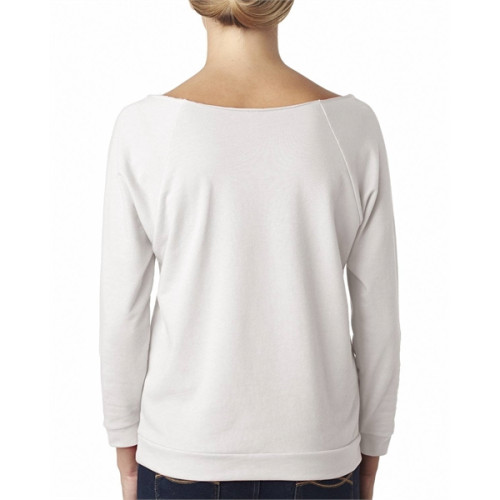 Ladies' French Terry 3/4-Sleeve Raglan