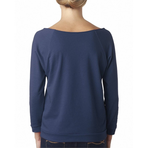 Ladies' French Terry 3/4-Sleeve Raglan