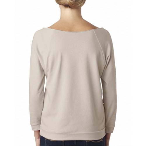 Ladies' French Terry 3/4-Sleeve Raglan