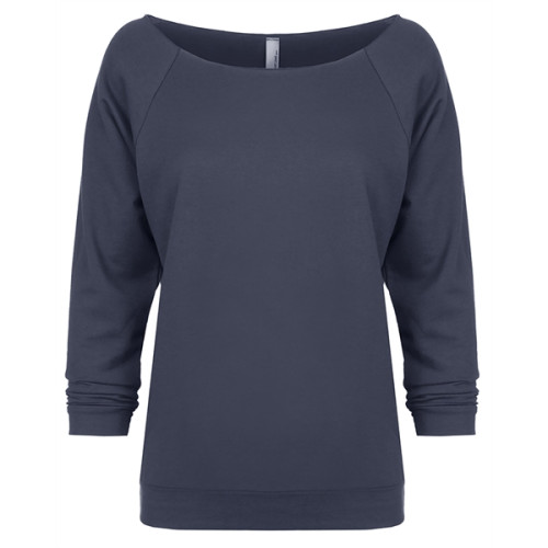 Ladies' French Terry 3/4-Sleeve Raglan