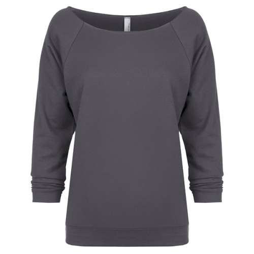 Ladies' French Terry 3/4-Sleeve Raglan