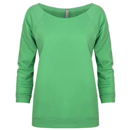 Ladies' French Terry 3/4-Sleeve Raglan