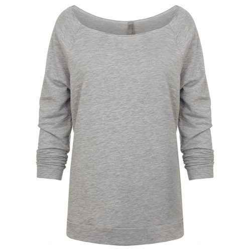 Ladies' French Terry 3/4-Sleeve Raglan