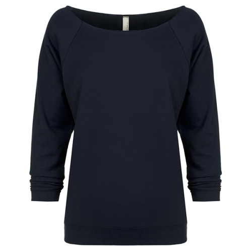 Ladies' French Terry 3/4-Sleeve Raglan