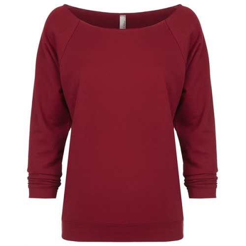 Ladies' French Terry 3/4-Sleeve Raglan