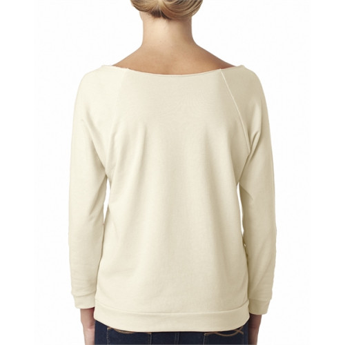 Ladies' French Terry 3/4-Sleeve Raglan