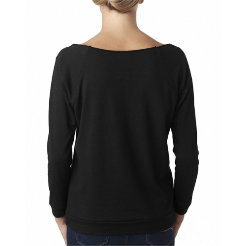 Ladies' French Terry 3/4-Sleeve Raglan