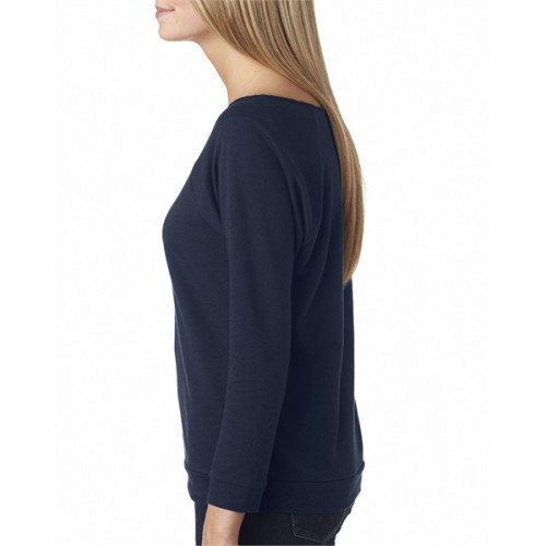 Ladies' French Terry 3/4-Sleeve Raglan
