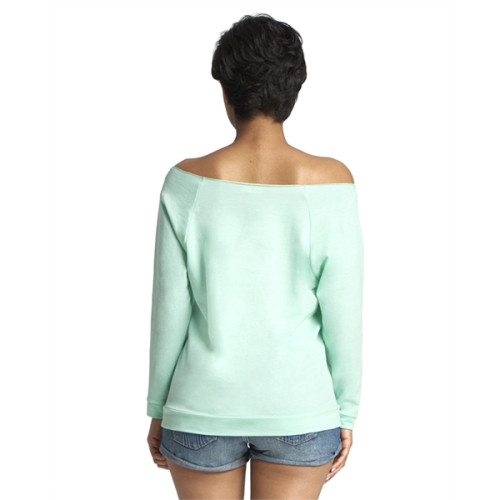 Ladies' French Terry 3/4-Sleeve Raglan