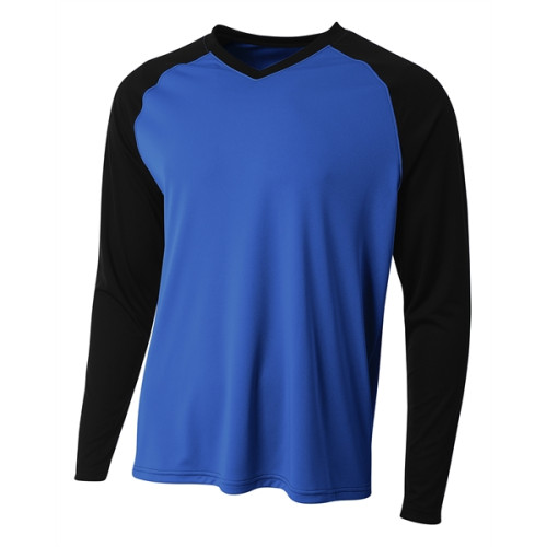 A4 Men's Long Sleeve Strike Raglan T-Shirt