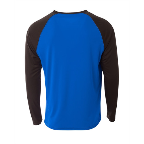 A4 Men's Long Sleeve Strike Raglan T-Shirt