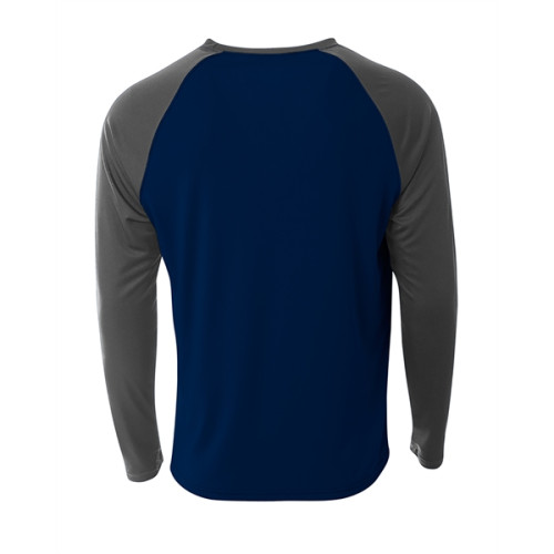 A4 Men's Long Sleeve Strike Raglan T-Shirt