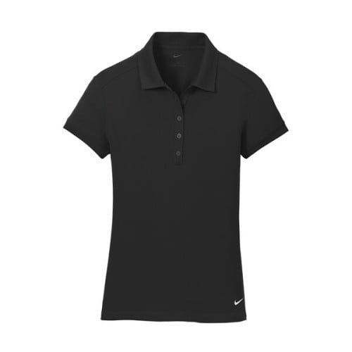 Nike Women's Dri-FIT Solid Icon Pique Modern Fit Polo.