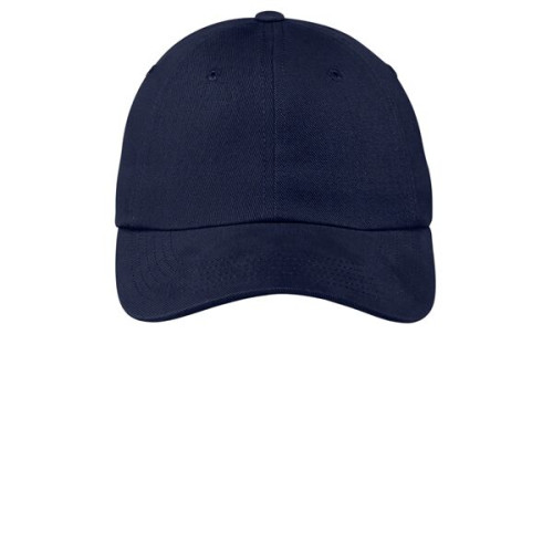 Port Authority Unstructured Brushed Twill Cap.