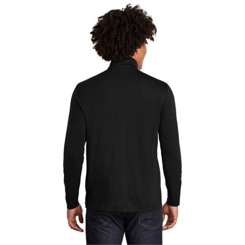 Sport-Tek PosiCharge Tri-Blend Wicking 1/4-Zip Pullover.