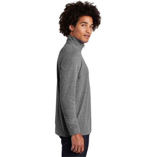 Sport-Tek PosiCharge Tri-Blend Wicking 1/4-Zip Pullover.