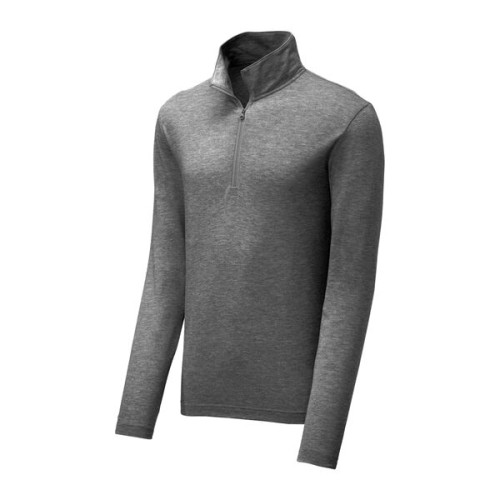 Sport-Tek PosiCharge Tri-Blend Wicking 1/4-Zip Pullover.