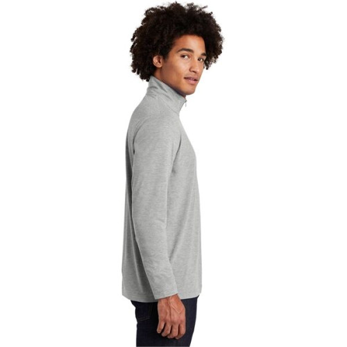 Sport-Tek PosiCharge Tri-Blend Wicking 1/4-Zip Pullover.