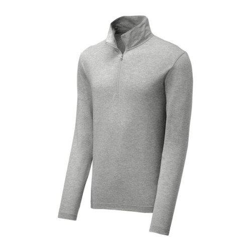 Sport-Tek PosiCharge Tri-Blend Wicking 1/4-Zip Pullover.
