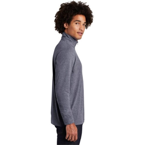 Sport-Tek PosiCharge Tri-Blend Wicking 1/4-Zip Pullover.