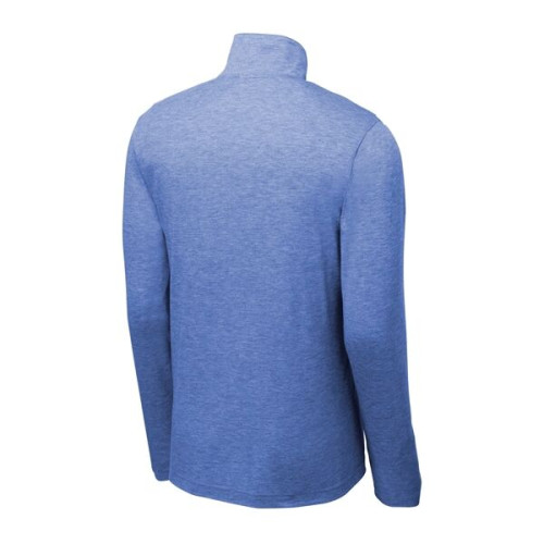 Sport-Tek PosiCharge Tri-Blend Wicking 1/4-Zip Pullover.
