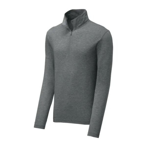 Sport-Tek PosiCharge Tri-Blend Wicking 1/4-Zip Pullover.