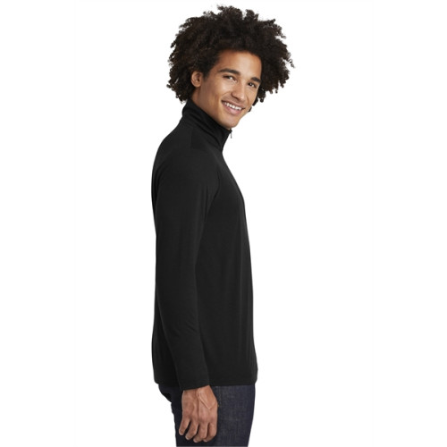 Sport-Tek PosiCharge Tri-Blend Wicking 1/4-Zip Pullover.
