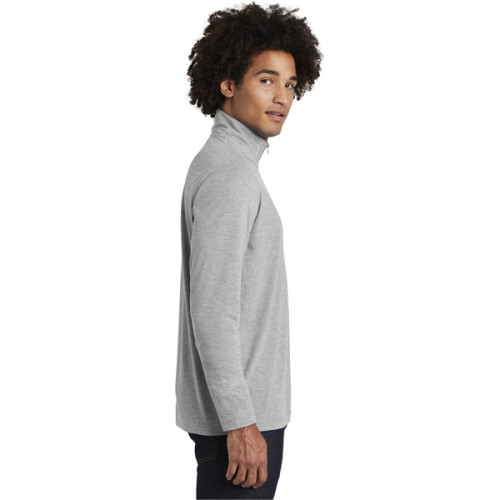 Sport-Tek PosiCharge Tri-Blend Wicking 1/4-Zip Pullover.