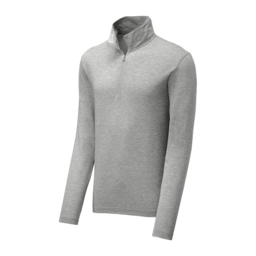 Sport-Tek PosiCharge Tri-Blend Wicking 1/4-Zip Pullover.