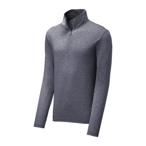 Sport-Tek PosiCharge Tri-Blend Wicking 1/4-Zip Pullover.