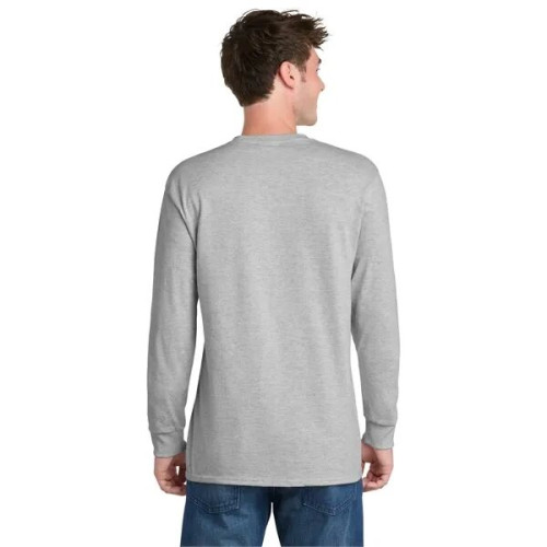 Port & Co Long Sleeve Essential Tee.