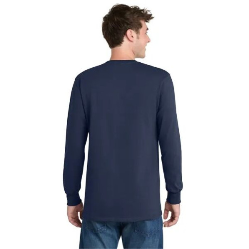 Port & Co Long Sleeve Essential Tee.