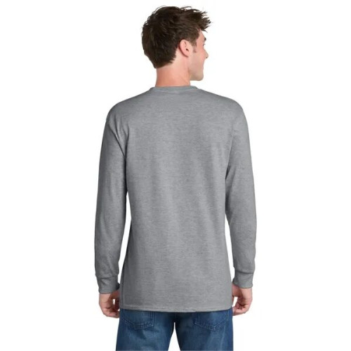 Port & Co Long Sleeve Essential Tee.