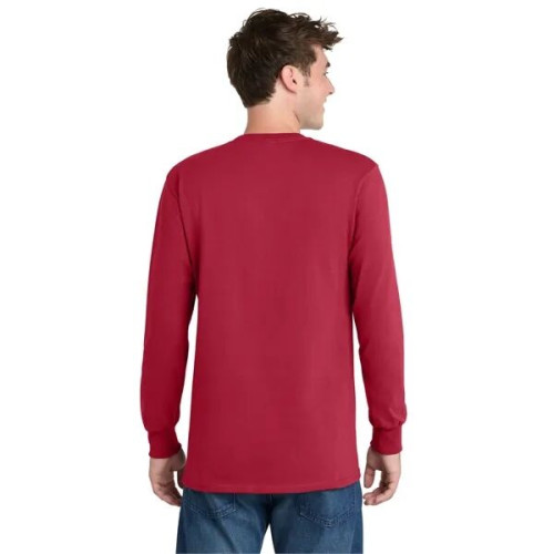 Port & Co Long Sleeve Essential Tee.