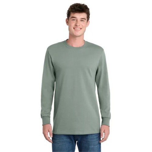 Port & Co Long Sleeve Essential Tee.