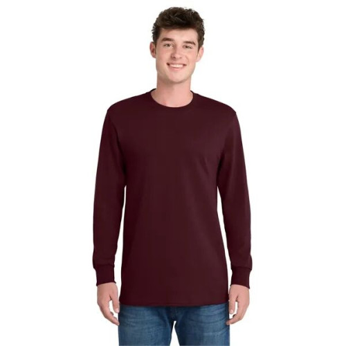 Port & Co Long Sleeve Essential Tee.