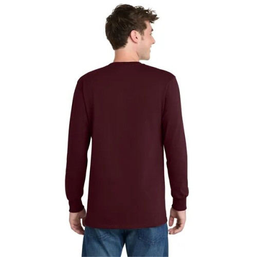 Port & Co Long Sleeve Essential Tee.