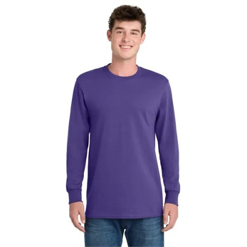 Port & Co Long Sleeve Essential Tee.