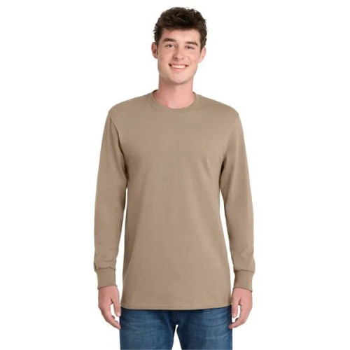 Port & Co Long Sleeve Essential Tee.