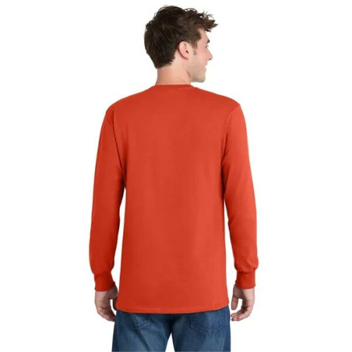 Port & Co Long Sleeve Essential Tee.