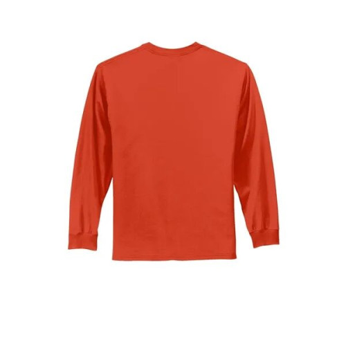 Port & Co Long Sleeve Essential Tee.
